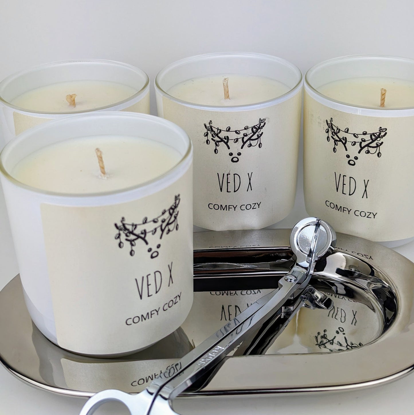 VEDX Scented Soy Wax Candles